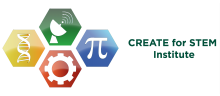 CREATE for STEM Institute at MSU logo